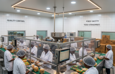 Unité de transformation agroalimentaire illustrant le savoir-faire de SARA SARL